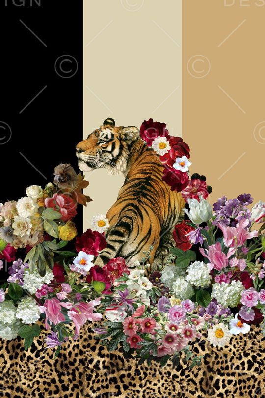 动物印花华亿平台图片