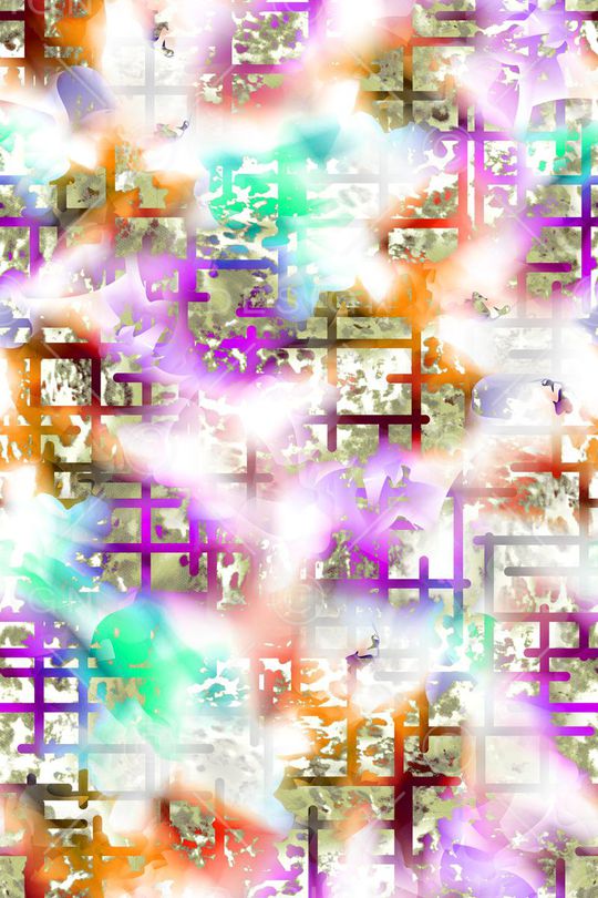 抽象印花华亿平台图片