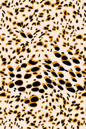 动物纹印花华亿平台图片