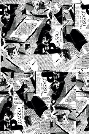 报纸印花华亿平台图片