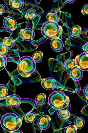 抽象印花华亿平台图片