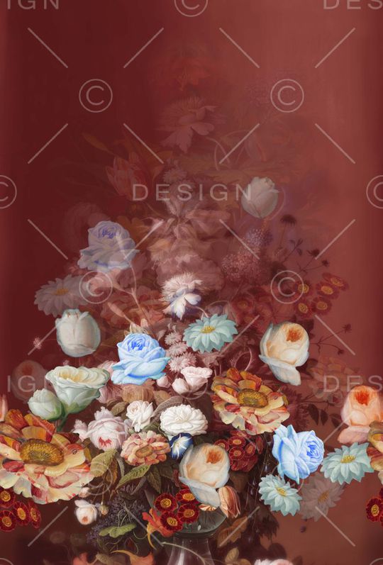 复古印花华亿平台图片