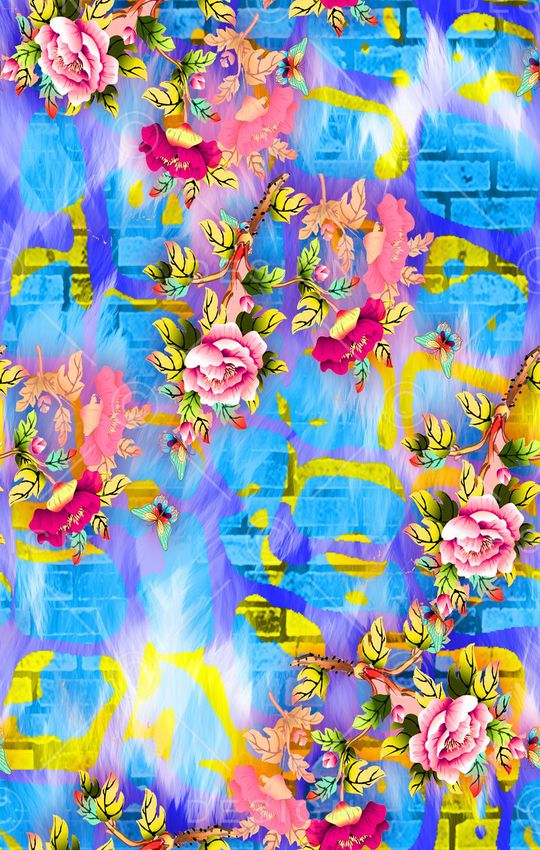 春夏印花华亿平台图片