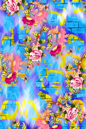 春夏印花华亿平台图片