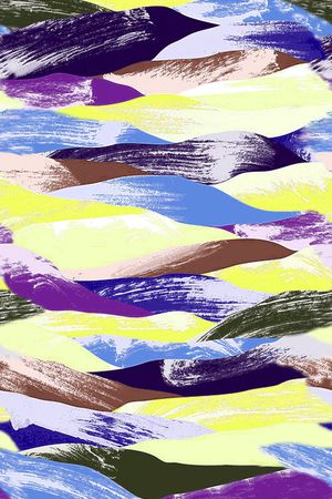 笔触印花华亿平台图片