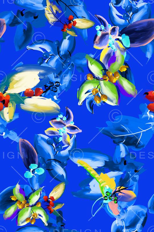 手绘涂鸦印花华亿平台图片