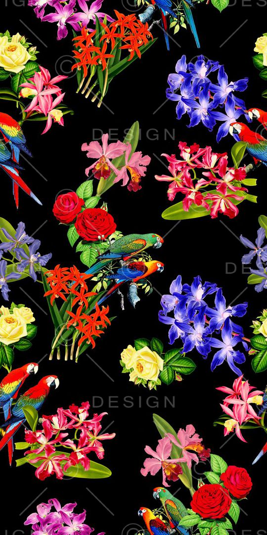 兰花印花华亿平台图片