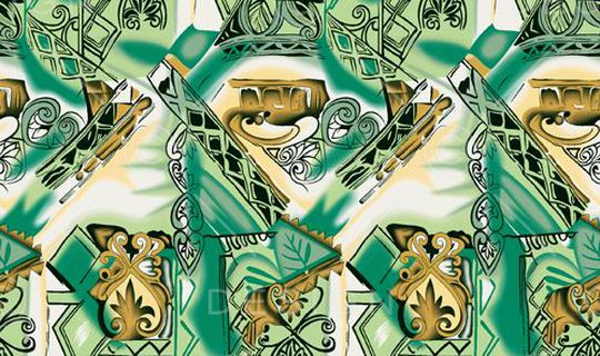 抽象印花华亿平台图片