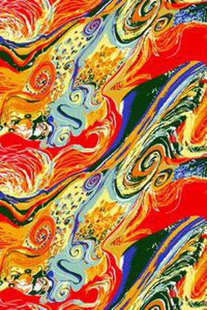 抽象印花华亿平台图片