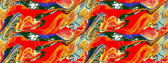 抽象印花华亿平台图片