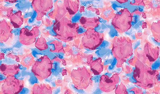 水彩圆点印花华亿平台图片