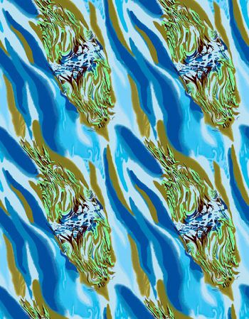 抽象印花华亿平台图片