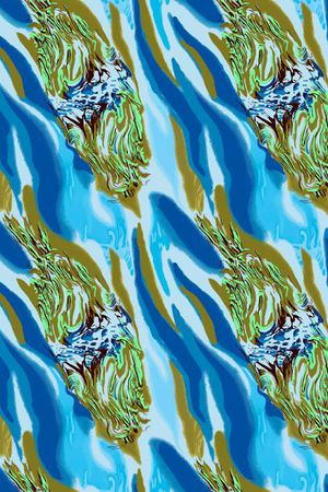 抽象印花华亿平台图片