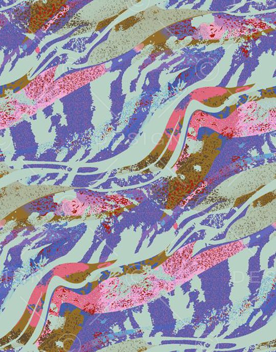 抽象印花华亿平台图片