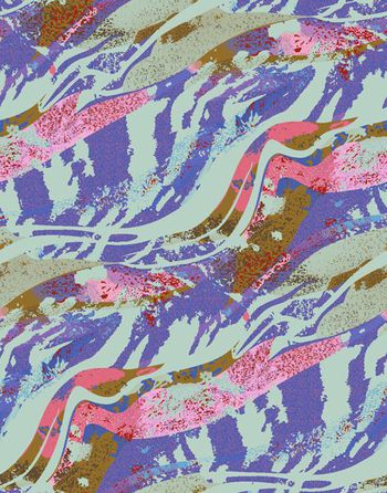 抽象印花华亿平台图片