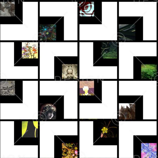 几何印花华亿平台图片