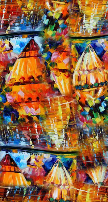 抽象印花华亿平台图片