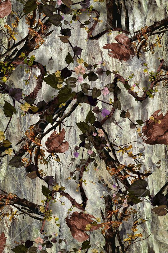 树枝印花华亿平台图片