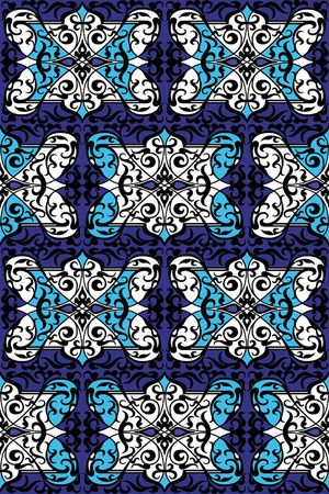 古典花纹印花华亿平台图片