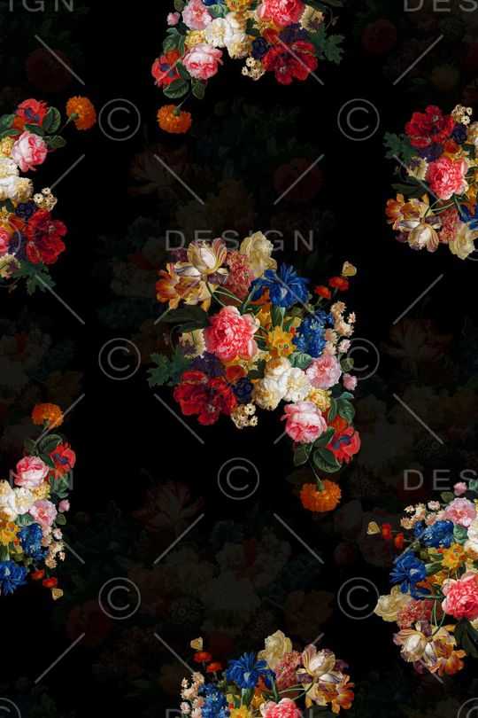 老年花印花华亿平台图片