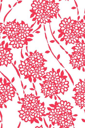 382976-手绘抽象写意花卉花提花华亿平台