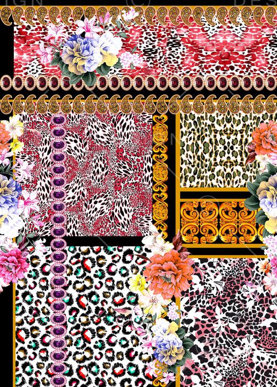 欧式印花华亿平台图片