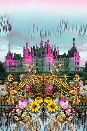 欧式印花华亿平台图片