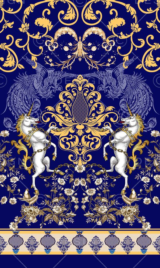 独角兽印花华亿平台图片