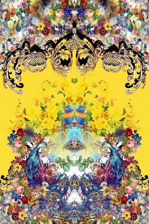 时尚印花华亿平台图片