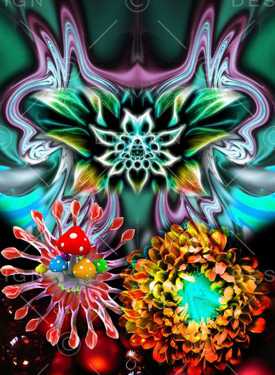 抽象印花华亿平台图片