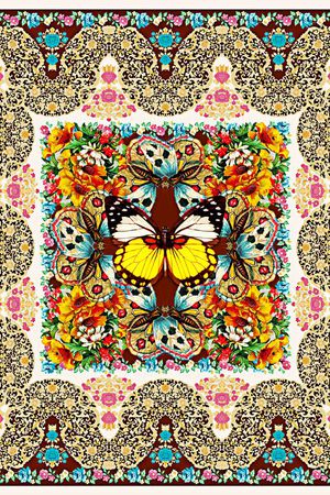 欧式印花华亿平台图片