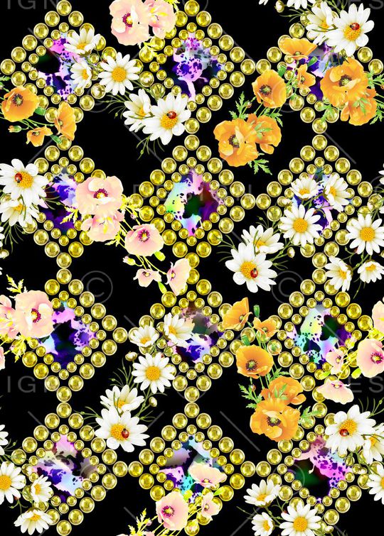 格子印花华亿平台图片