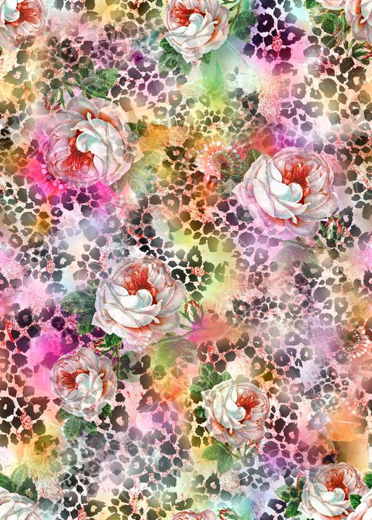 抽象印花华亿平台图片