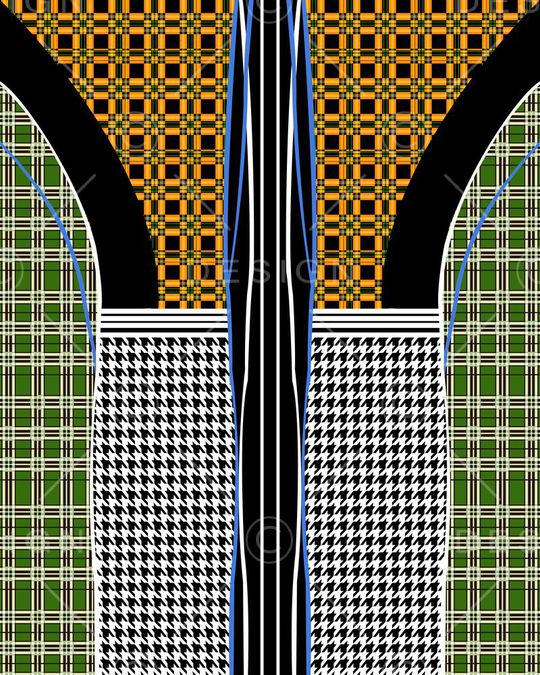 方格印花华亿平台图片