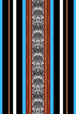 几何印花华亿平台图片