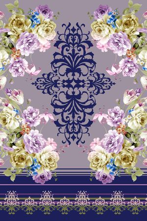 定位花印花华亿平台图片