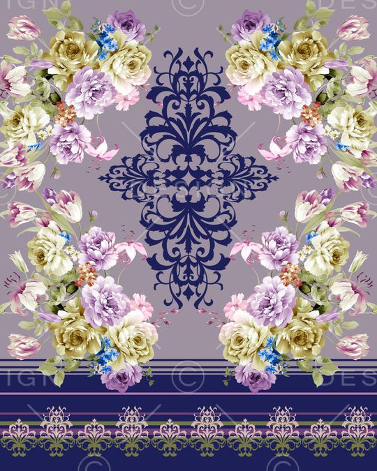 定位花印花华亿平台图片