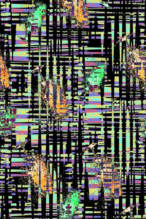 抽象印花华亿平台图片