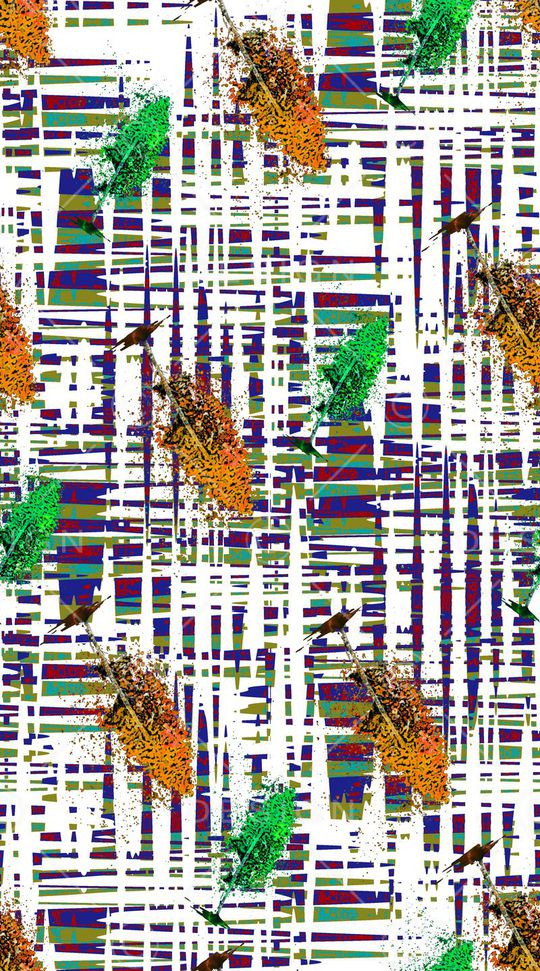 抽象印花华亿平台图片