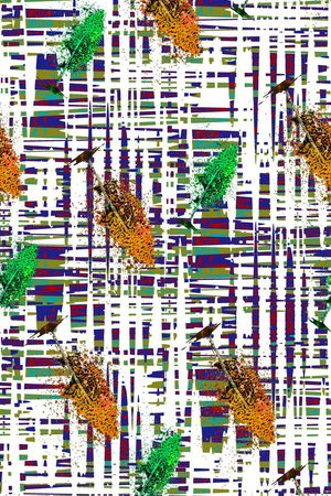 抽象印花华亿平台图片