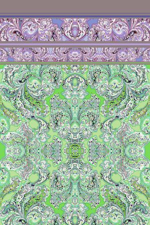 欧式印花华亿平台图片