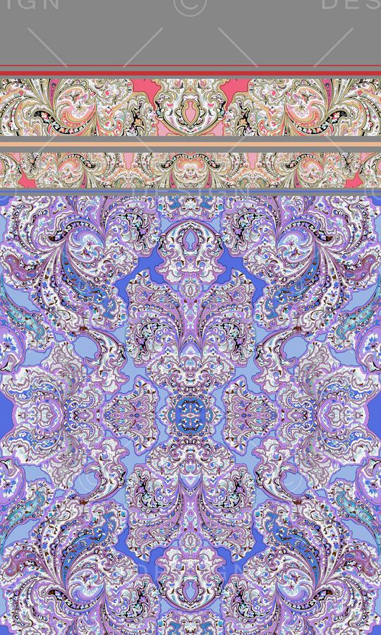 欧式印花华亿平台图片