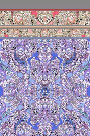 欧式印花华亿平台图片