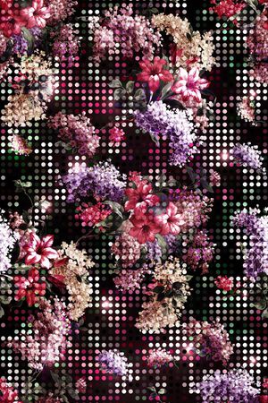 几何印花华亿平台图片