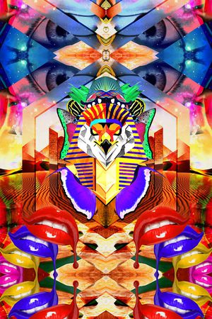 唇印印花华亿平台图片