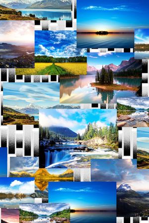 风景印花华亿平台图片