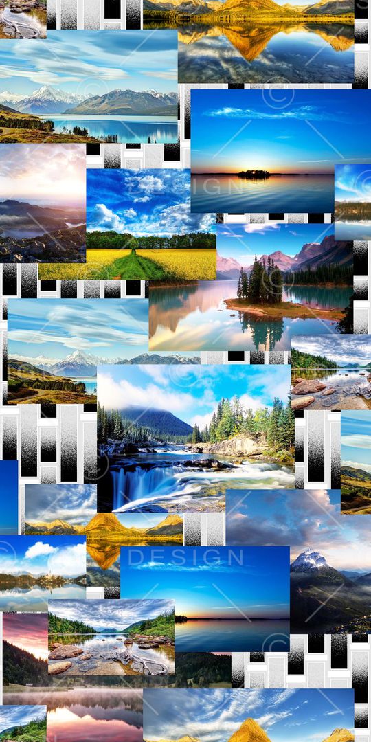 风景印花华亿平台图片