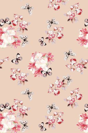 清新印花华亿平台图片