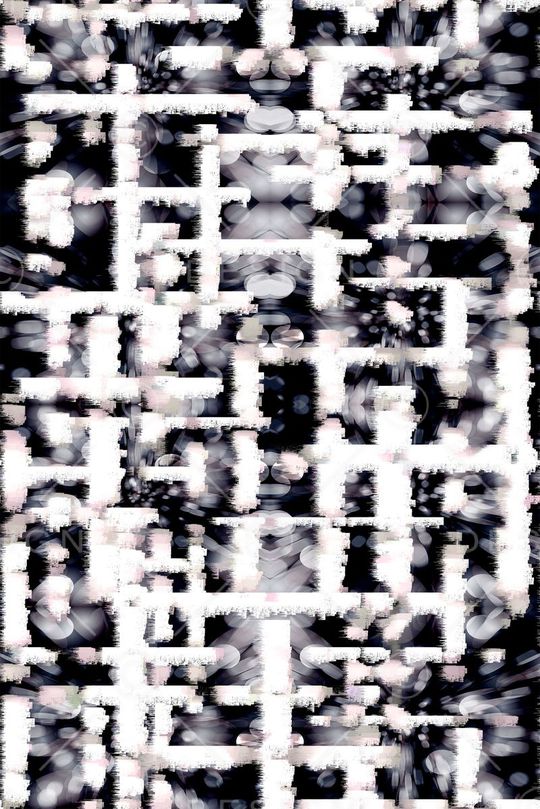 几何男装衬衫印花华亿平台图片