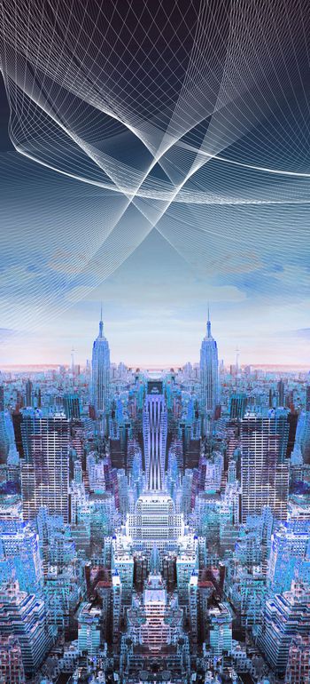 383749-WT446定位休闲城市景观风景几何